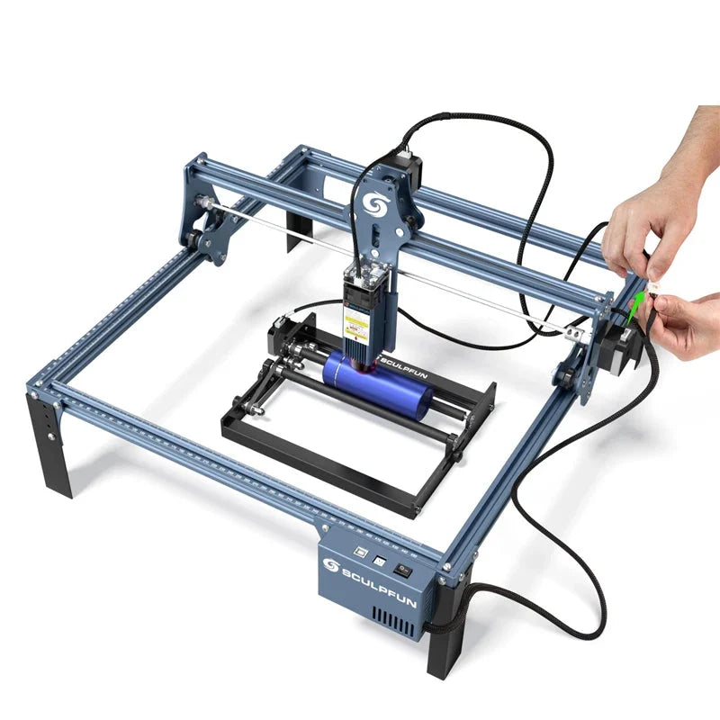 SCULPFUN S9 5.5-6W Diode Laser Engraver, 410 x 420 mm
