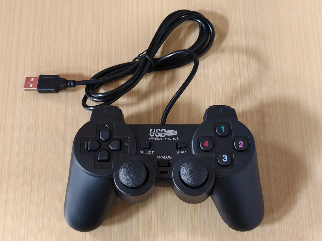 Wired USB PC Gaming Joystick Gamepad Game Controller for Windows Laptop Computer WinXP Win7 Win8 Win10 Gaming Accessories