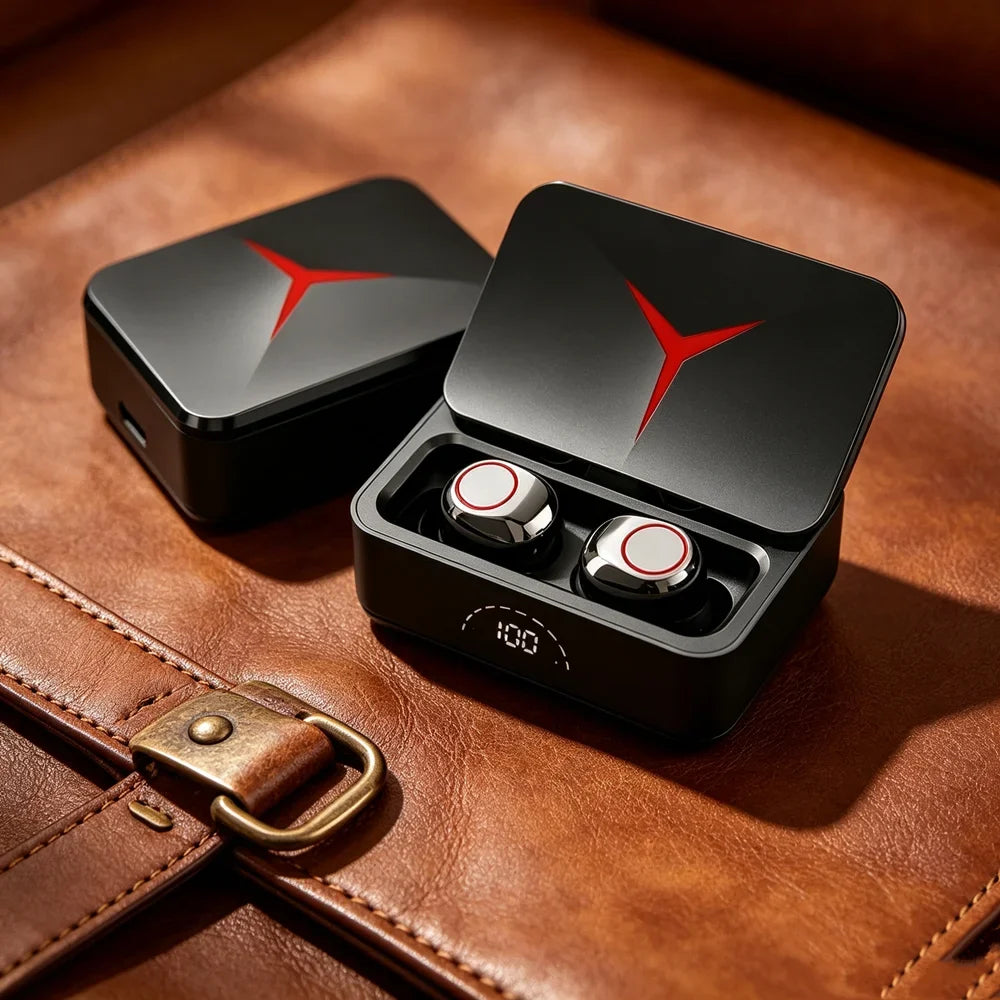 Wireless Earphones with Charging Box Headphone 9D Stereo Sports Earbuds Headsets with Microphone Bluetooth