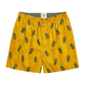 Men's Boxer Shorts Pineapple Lemon Print Panties Cotton Breathable Comfortable Underwear for Men Home Wear Sleepwear Underpants