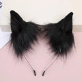 Plush Cat Ear Headband for Women & Girls – Cute Animal Ear Hairband for Cosplay, Halloween & Party