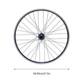 27.5-Inch MTB Quick-Release Disc Brake Wheelset, Front & Rear