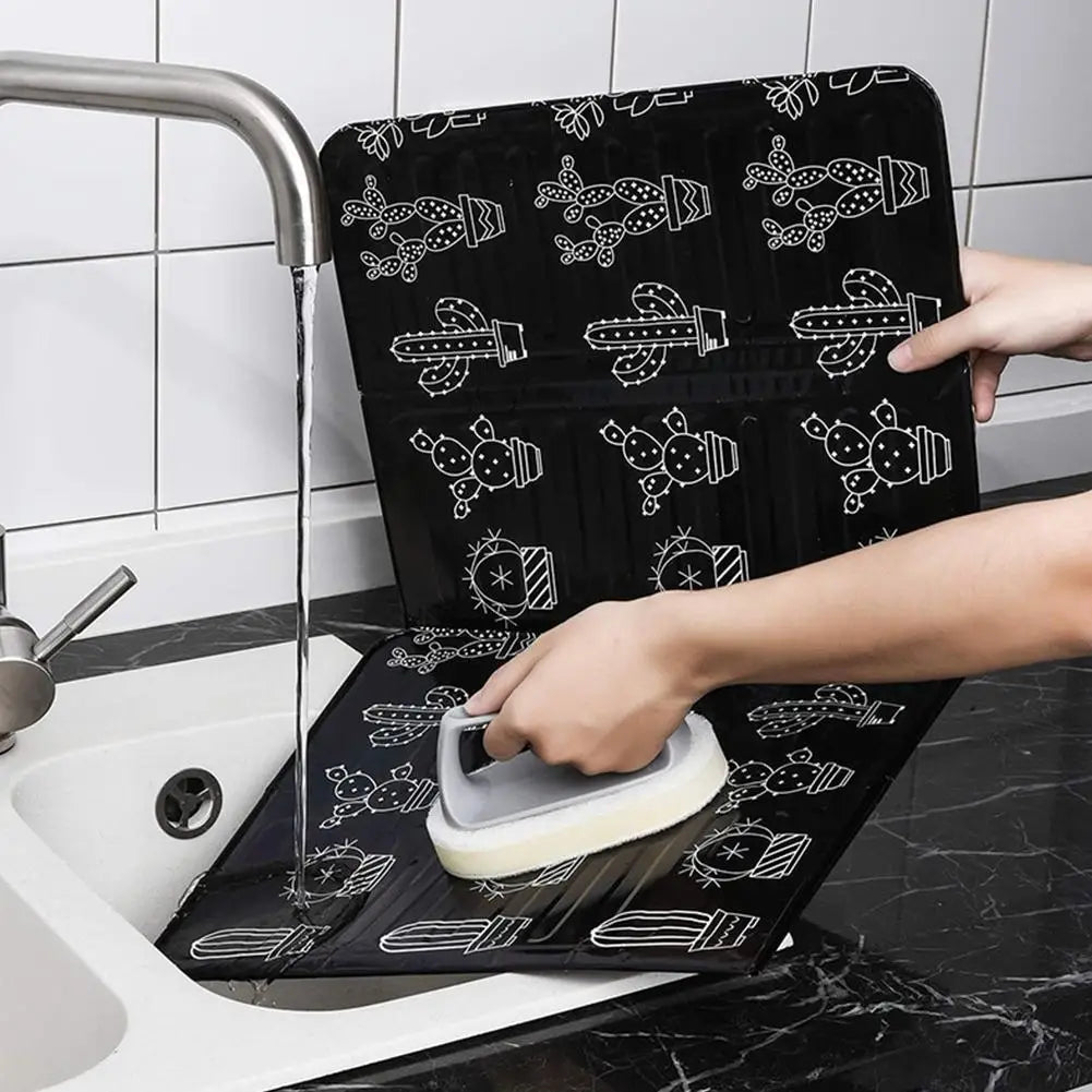 Aluminum Foil Gas Stove Baffle Kitchen Oil Plate Foldable Stove Shield Splatter Kichen gas stove Accessories Splatter Guard