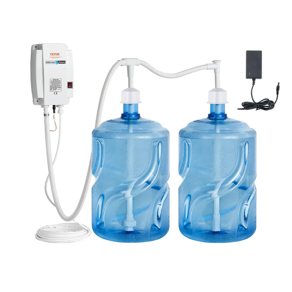 SucceBuy Dual 5-Gallon Bottled Water Pump System