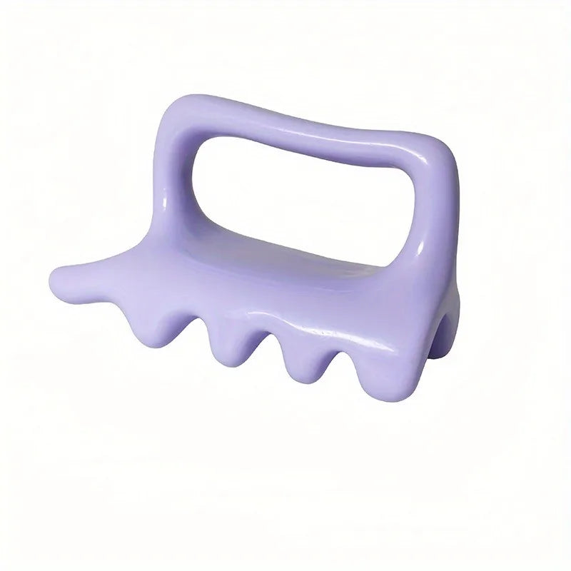 Handheld Face and Body Massager, Neck Shoulder Back Resin Massager, Guasha Tool, Relief Relax Body Massager - Mother's Day Gift