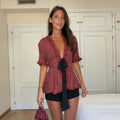 Blusa Vintage con Flecos: Elegancia y Comodidad para el Verano 2026