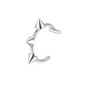 1PC Stainless Steel Fake Nose Ring Hoop Septum Rings Non-Pierced C Clip Lip Ring Earring Fake Nose Piercings Women Body Jewelry
