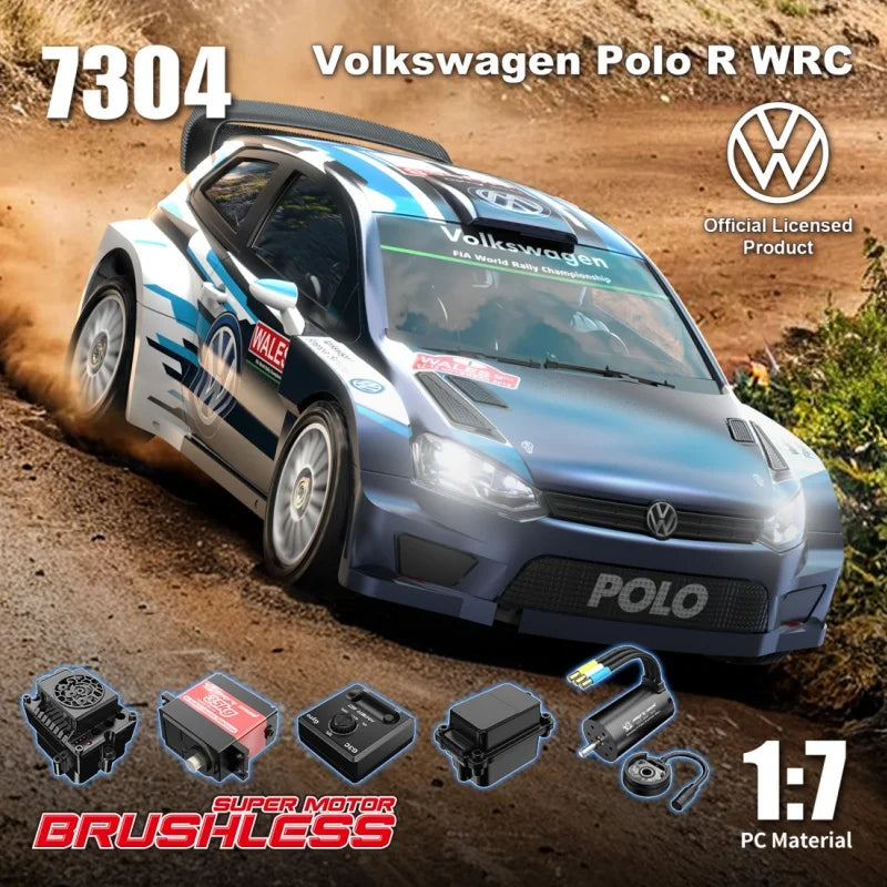 MJX Hyper GO 1/7 4WD RC Rally Car, 7303/7304, Battery Not Included