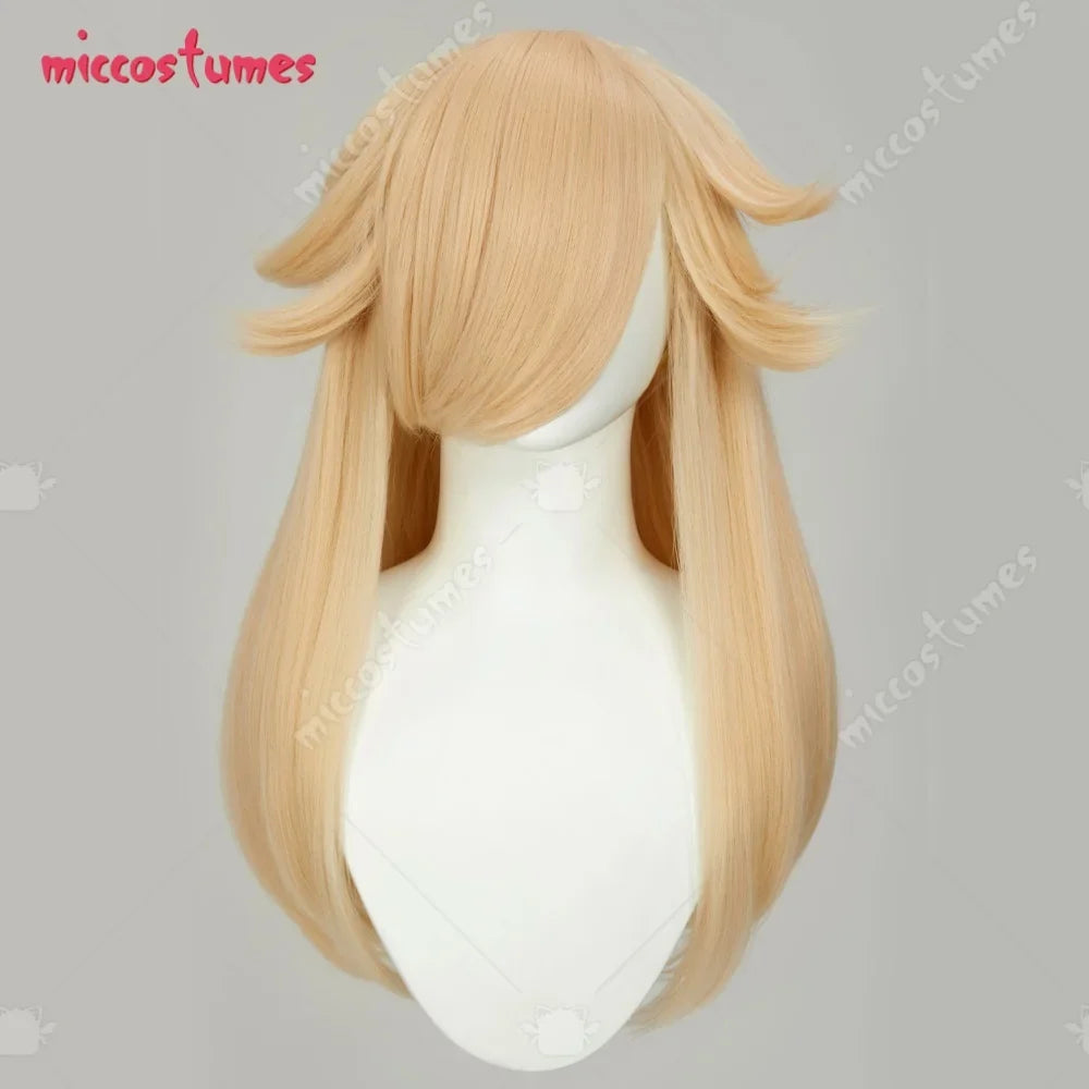 Miccostumes Women's  Cosplay Wig Princess Golden Wig