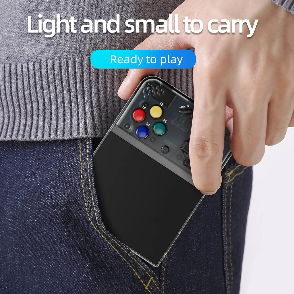 MIYOO Mini Plus Retro Pocket Emulator 3.5" OCA IPS Linux Handheld Console 3000mAh Multi Emulator Classic Video Game Console Gift
