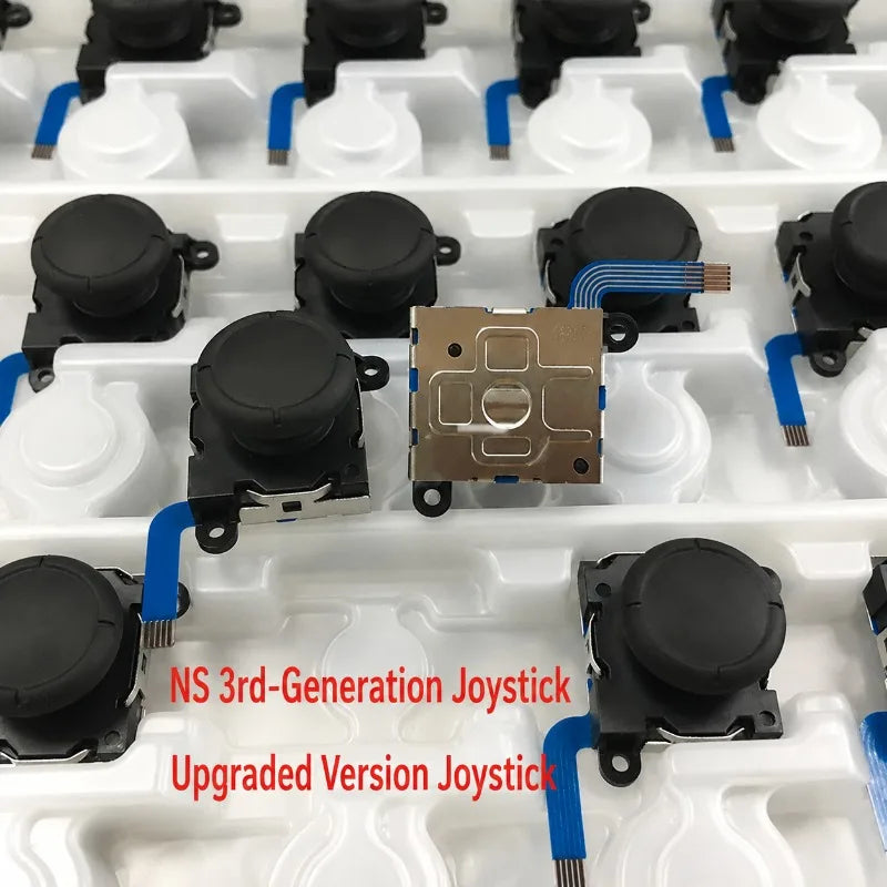 Replacement Joystick Thumb Stick Analog Control Stick for Switch Joy-Con Controller, 3D High Quality, Compatible with Switch