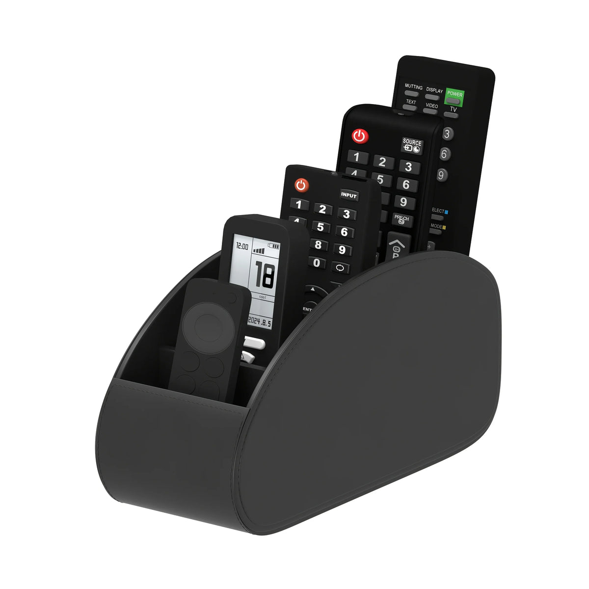1pc Control Holder - Remote Caddy Tray Organizer for TV, Media Players, Pens,  Space-Saving Desktop & Bedside Table Organizer