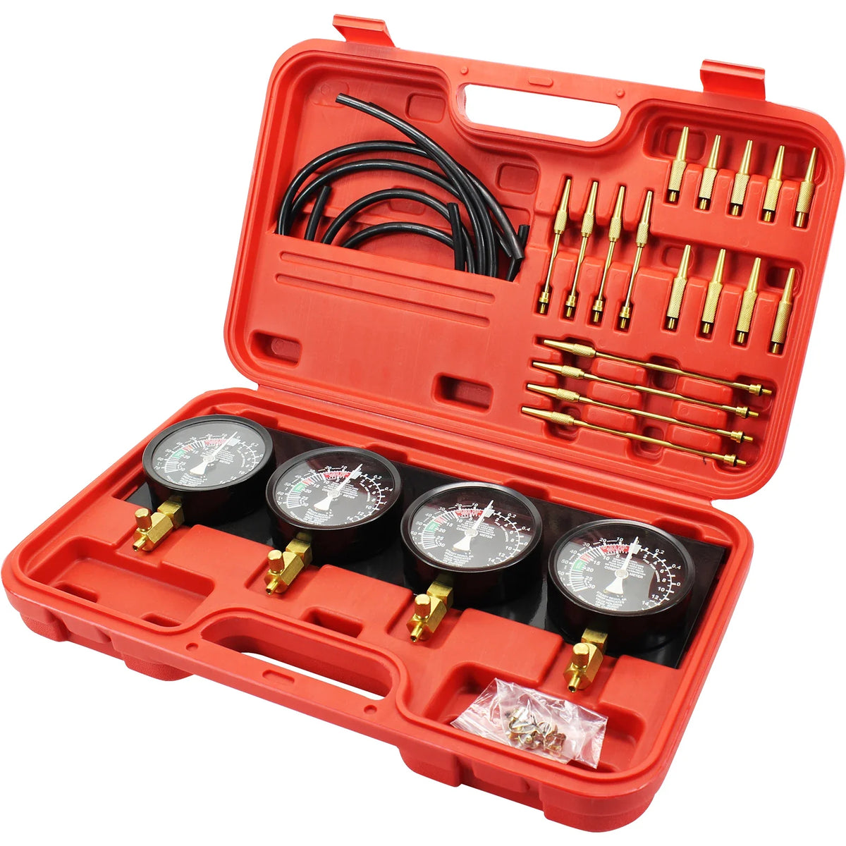 SucceBuy 4-Gauge Motorcycle Carburetor Synchronizer Tool Kit