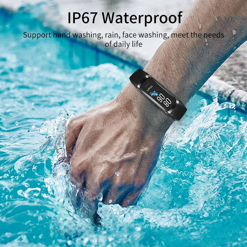 LIGE AMOLED Smart Watch - Heart Rate, Blood Oxygen & Fitness Tracker
