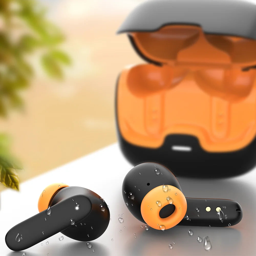 TWS Wireless Earbuds BT 5.4 Low Latency Game Earphones Microphone Noise Reduction Fast Charging Game Mode Listen Music Headset