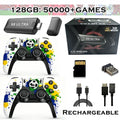 4K HDMI TV Game Stick Retro Video Game Console, 50000+ Pre-installed Games 45 Emulators 2.4G Dual Wireless Controllers X8 Ultra