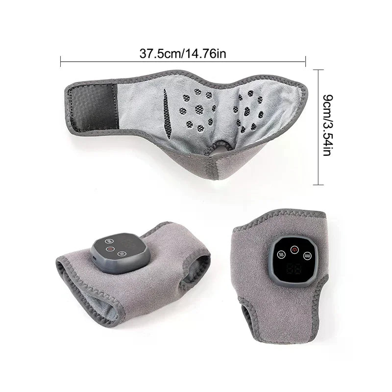 Foot Massager 2-in-1 Warming Wrap – Relax & Renew Foot & Ankle Massager With 3 Modes & 4 Heat Levels