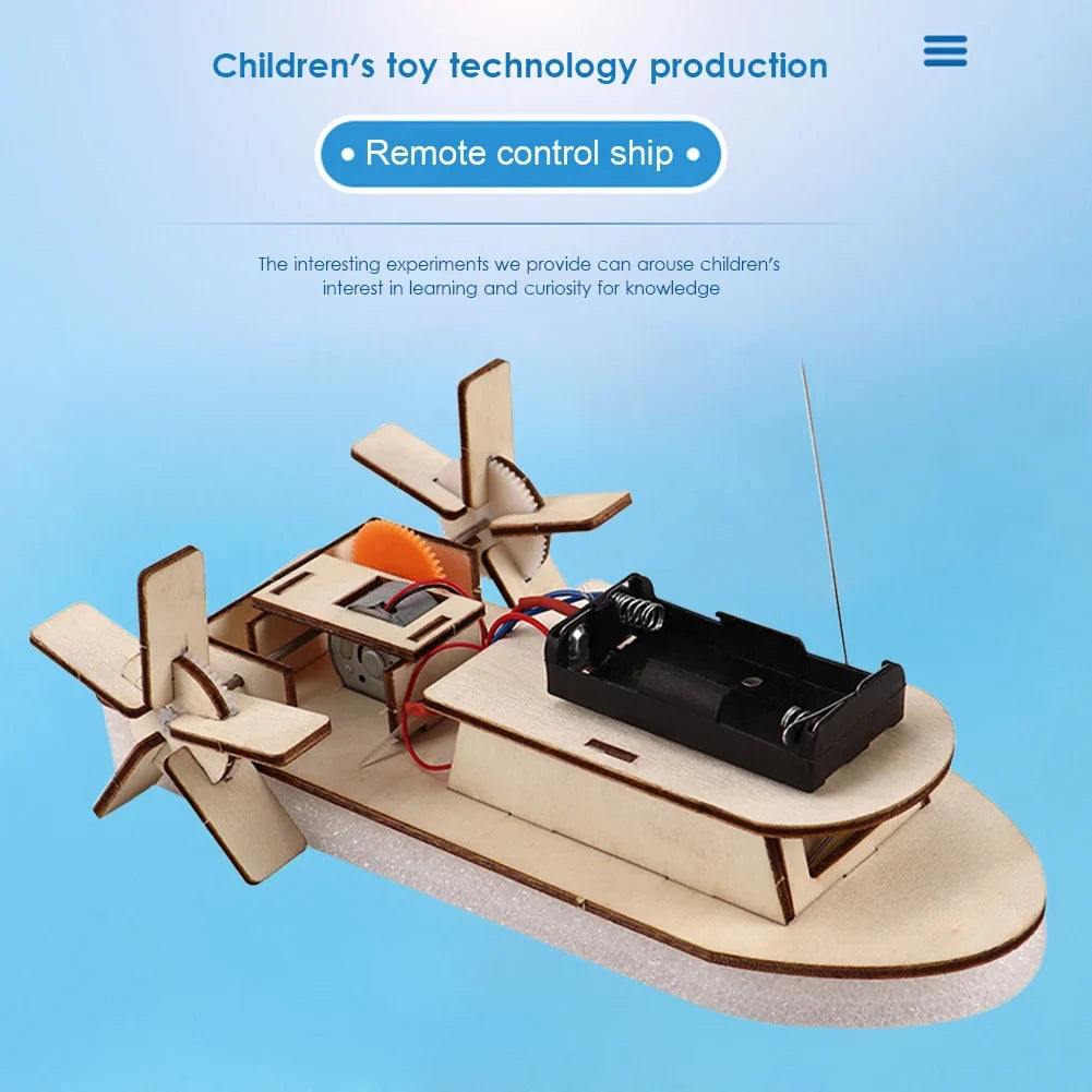 Stem Kits for Kids DIY Physical Scientific Experiments Circuit Kit ABS Electronic Components Children Educational Manual Toys