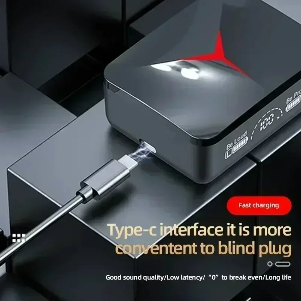 Wireless Earphones with Charging Box Headphone 9D Stereo Sports Earbuds Headsets with Microphone Bluetooth