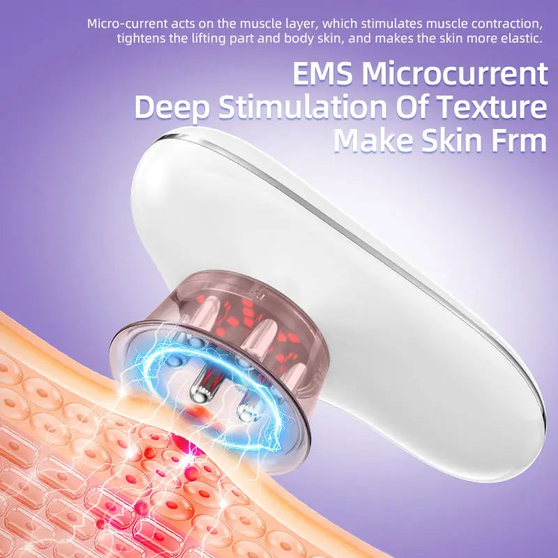 Electric Body Sculpting Massager Cellulite Removal Anti-Cellulite Tool Skin Tightening Device for Home Portable Fat Slimming