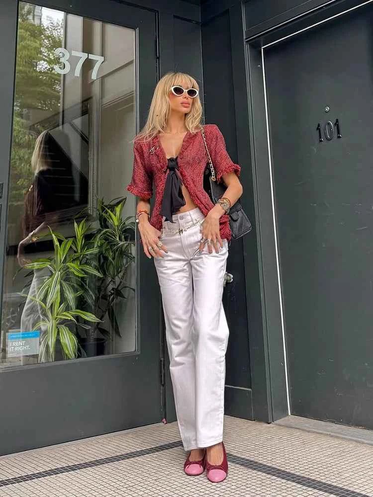 Blusa Vintage con Flecos: Elegancia y Comodidad para el Verano 2026