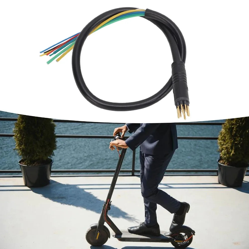 9 Pin Electric Scooter Motor Wire Copper Core High Sensitivity Electric Scooter Motor Cable Waterproof Electric Scooter Cable