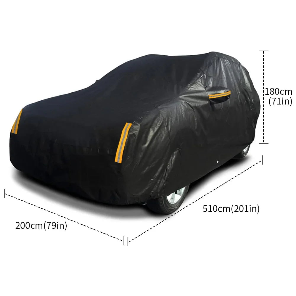 Universal SUV Car Cover, Waterproof UV and Dust Protection