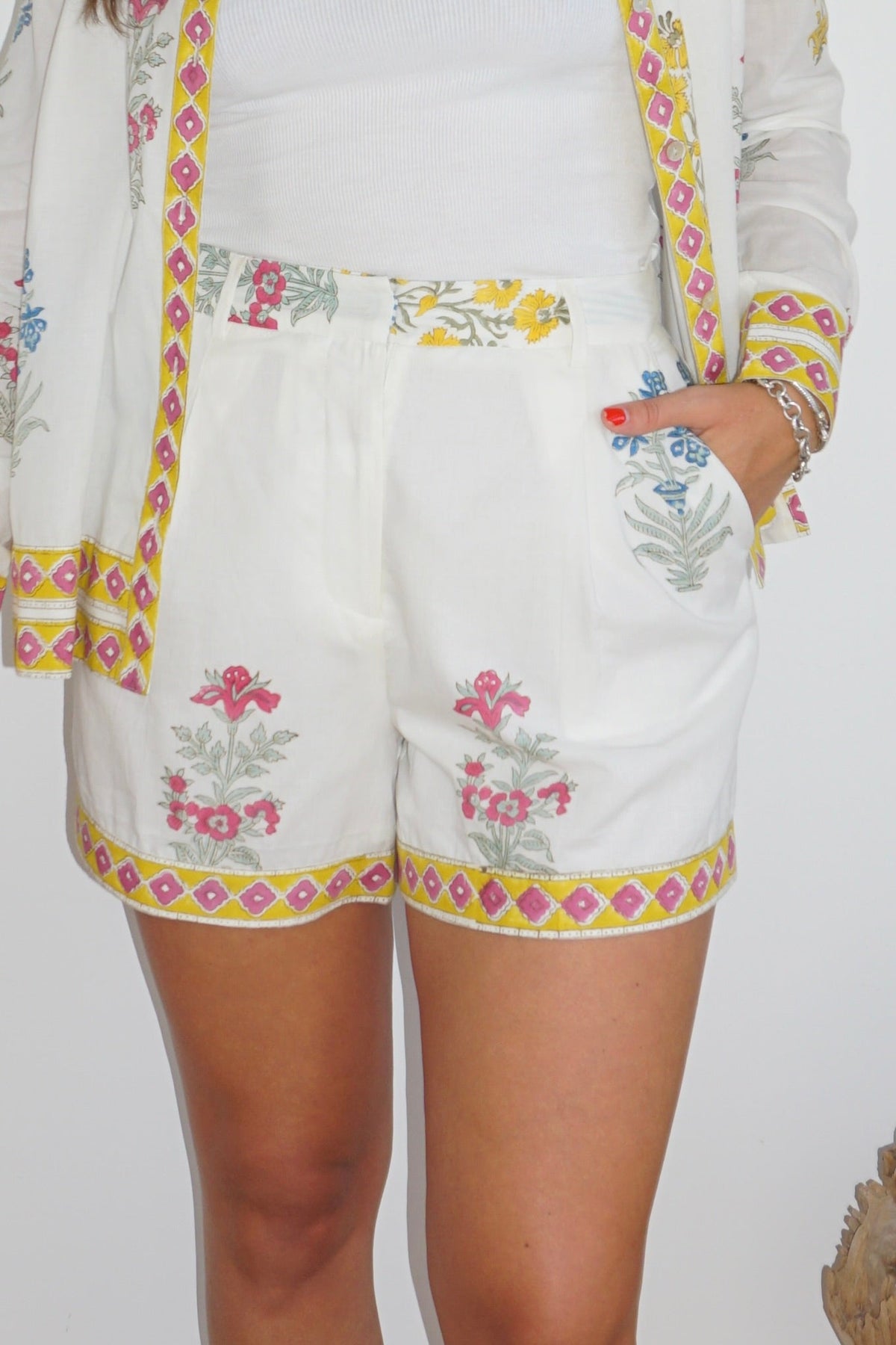 Stella Short in Mixed Print Floral