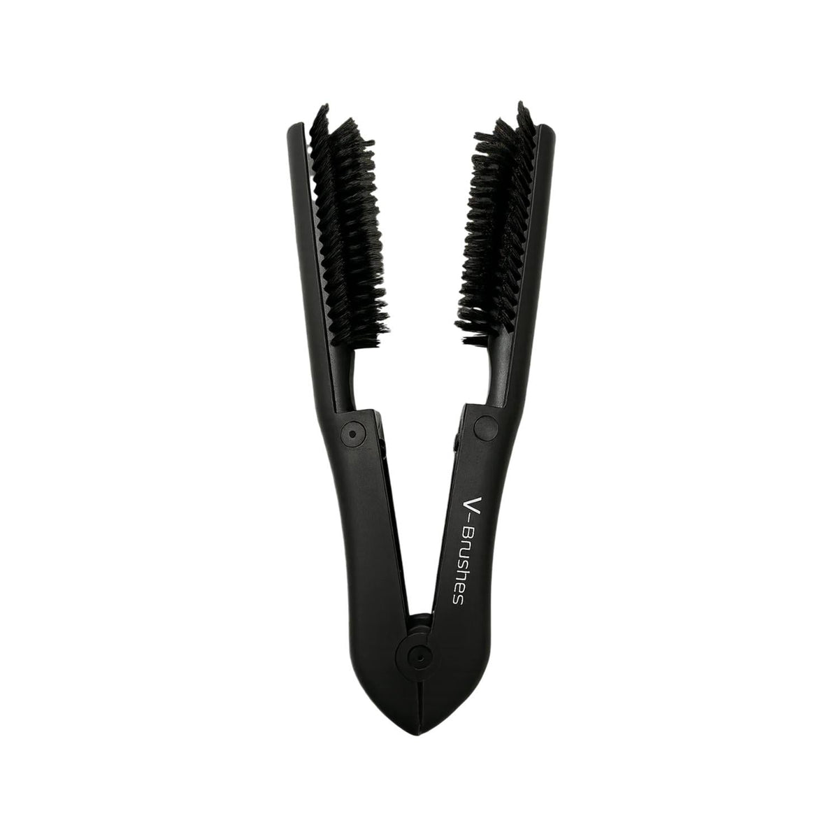 V Brushes Double-Sided Professional V-Style Blowout Brush Black