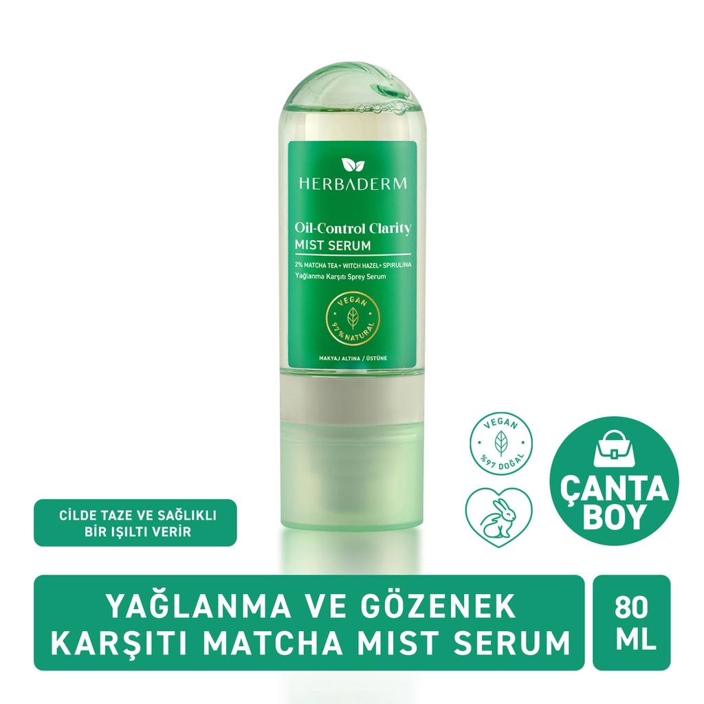 Herbaderm Anti-Oiliness Spray Serum for Balanced Skin 80 ml