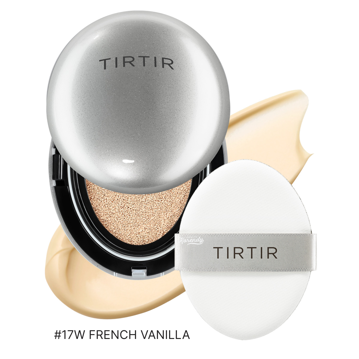 Tirtir Mask Fit Aura Cushion Long-Wear Semi-Glow Foundation 18g
