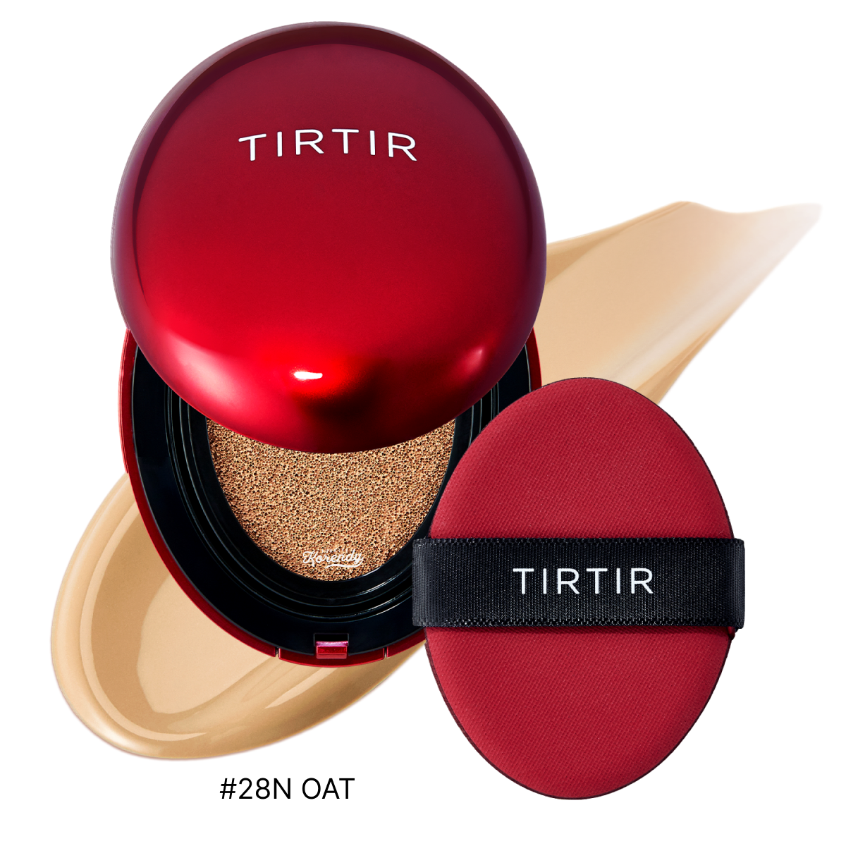 TIRTIR Mask Fit RED Cushion Long-Lasting Satin Foundation 18g 28N Oat