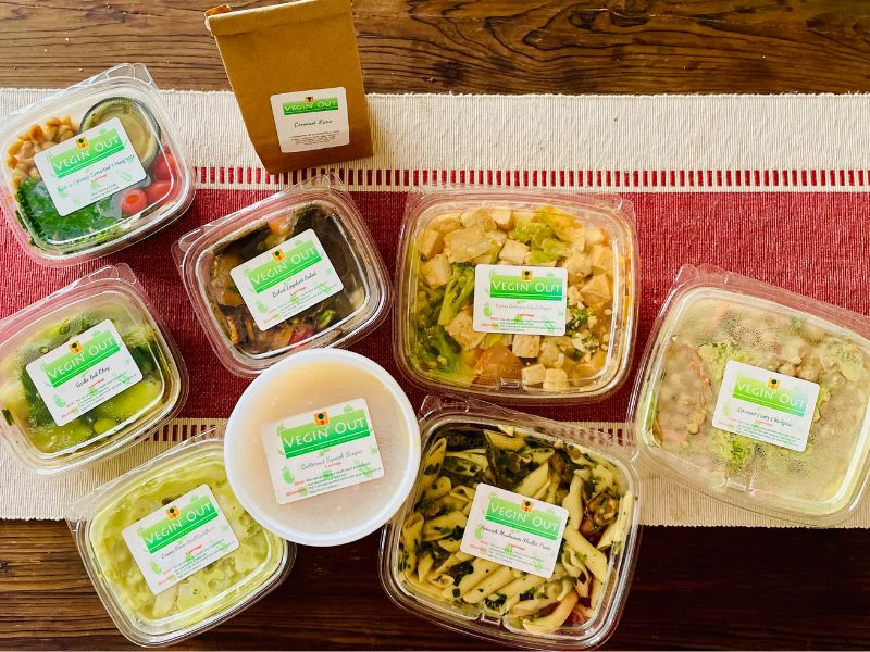 Weekly Vegetarian/Vegan Meal Order Delivery for Los Angeles