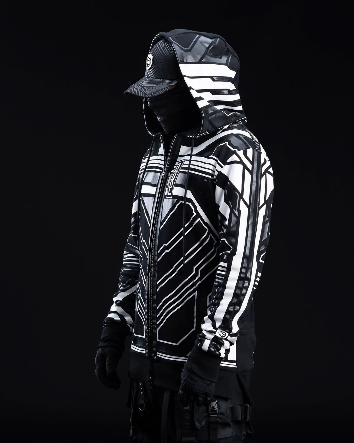 ZYPHR 3 zip up ( White )