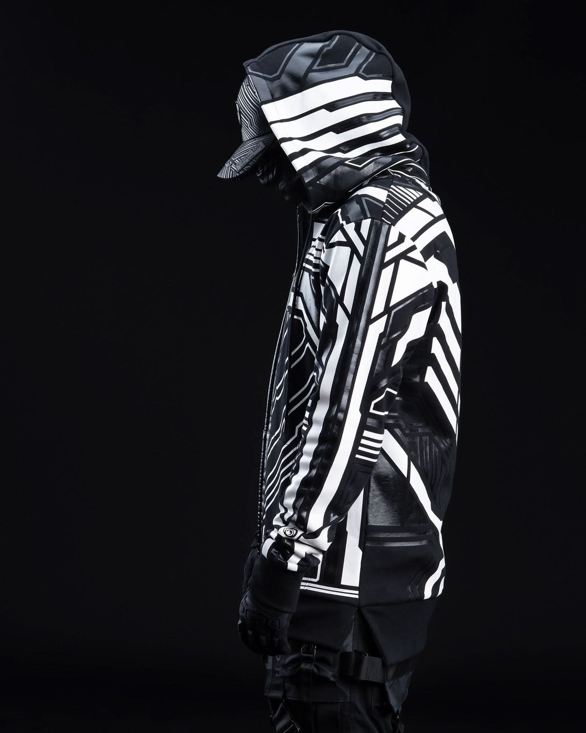 ZYPHR 3 zip up ( White )