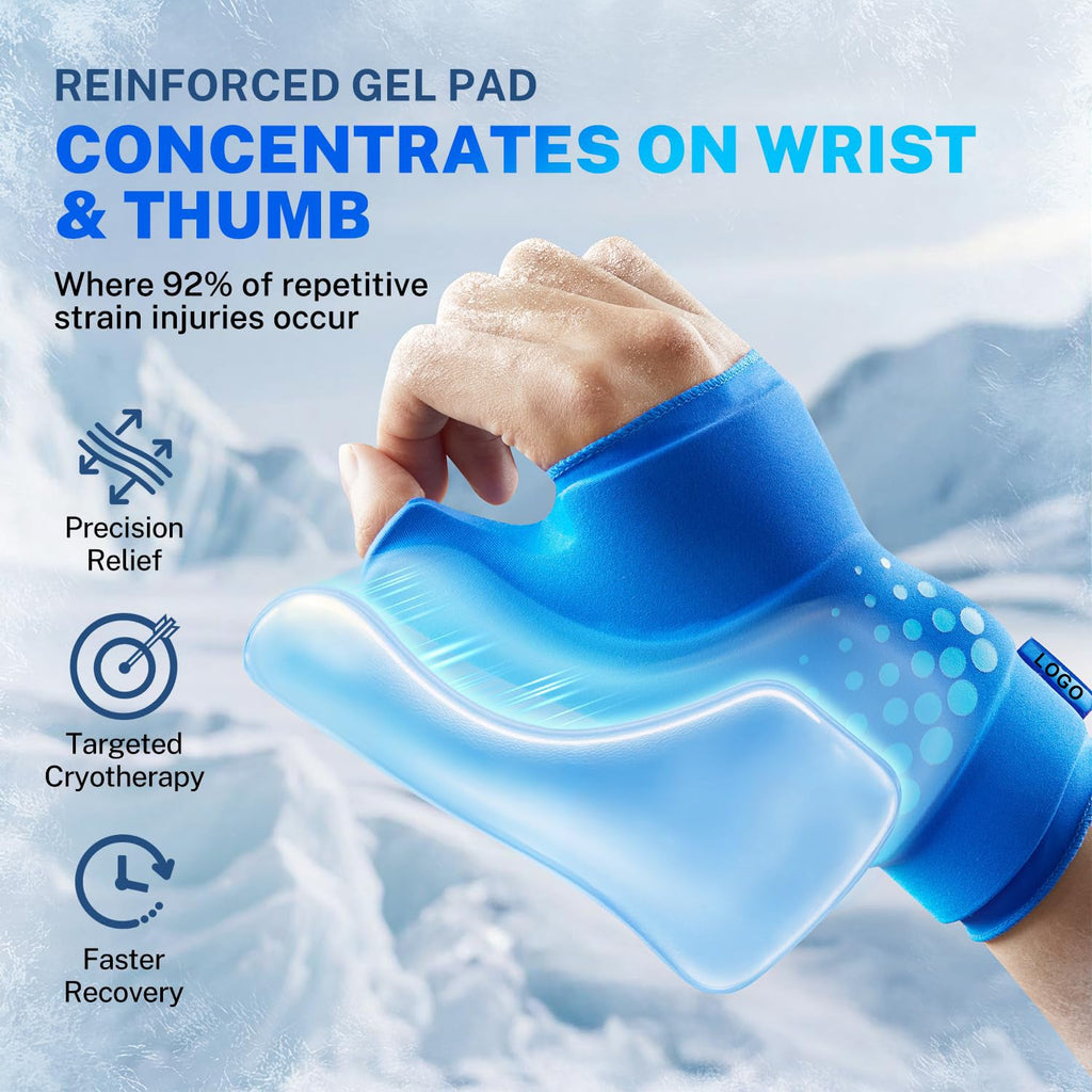 3D Gel Wrist Support With HotCold Therapy