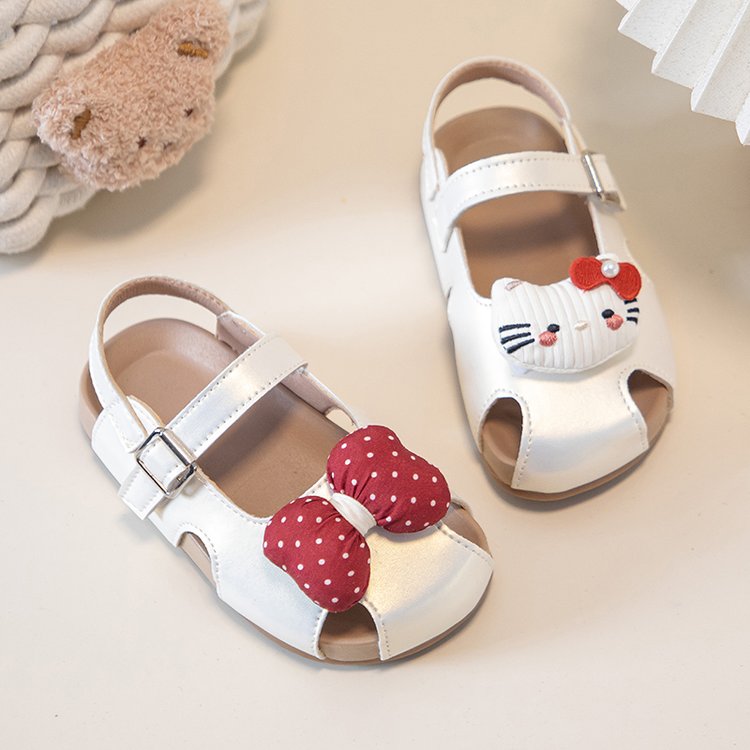Ins French Little Leather Shoes Spring And Autumn New Korean Edition Cute Cartoon Princess Shoes Soft Soled Single Shoes For Girls