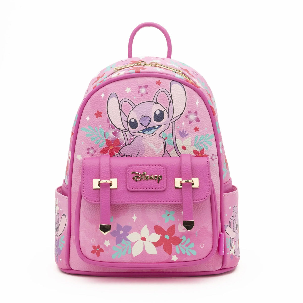 Disney Lilo And Stitch - Angel 11" Vegan Leather Mini Backpack