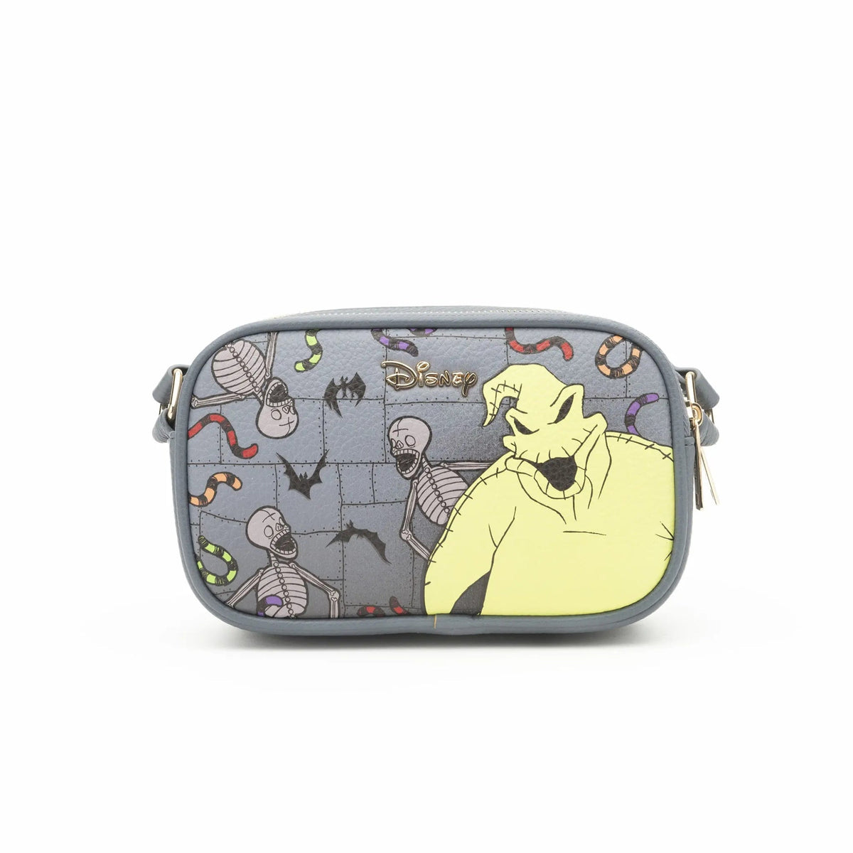 Disney Nightmare Before Christmas - Oogie Boogie Double Zipper Vegan Leather Cro