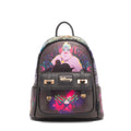 Disney Ursula 11" Vegan Leather Mini Backpack With Dust Coverr