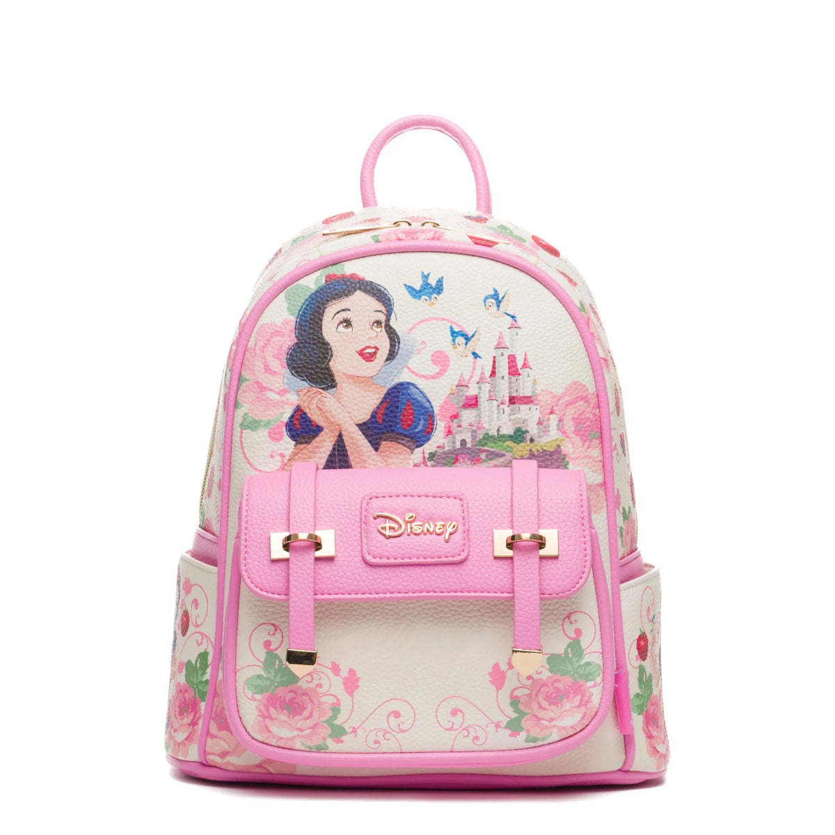 Disney Snow White - 11" Vegan Leather Mini Backpack With Dust Coverr
