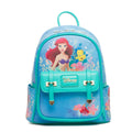 Disney Ariel - 11" Vegan Leather Mini Backpack With Dust Coverr