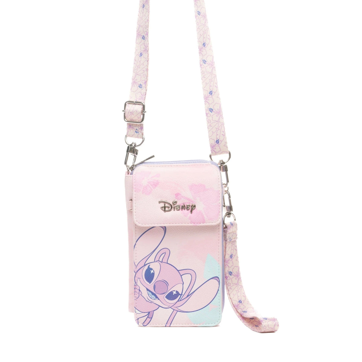 Disney Lilo And Stitch - Angel Vegan Leather Crossbody Wallet