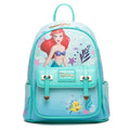 Disney The Little Mermaid Ariel 11" Vegan Leather Mini Backpack