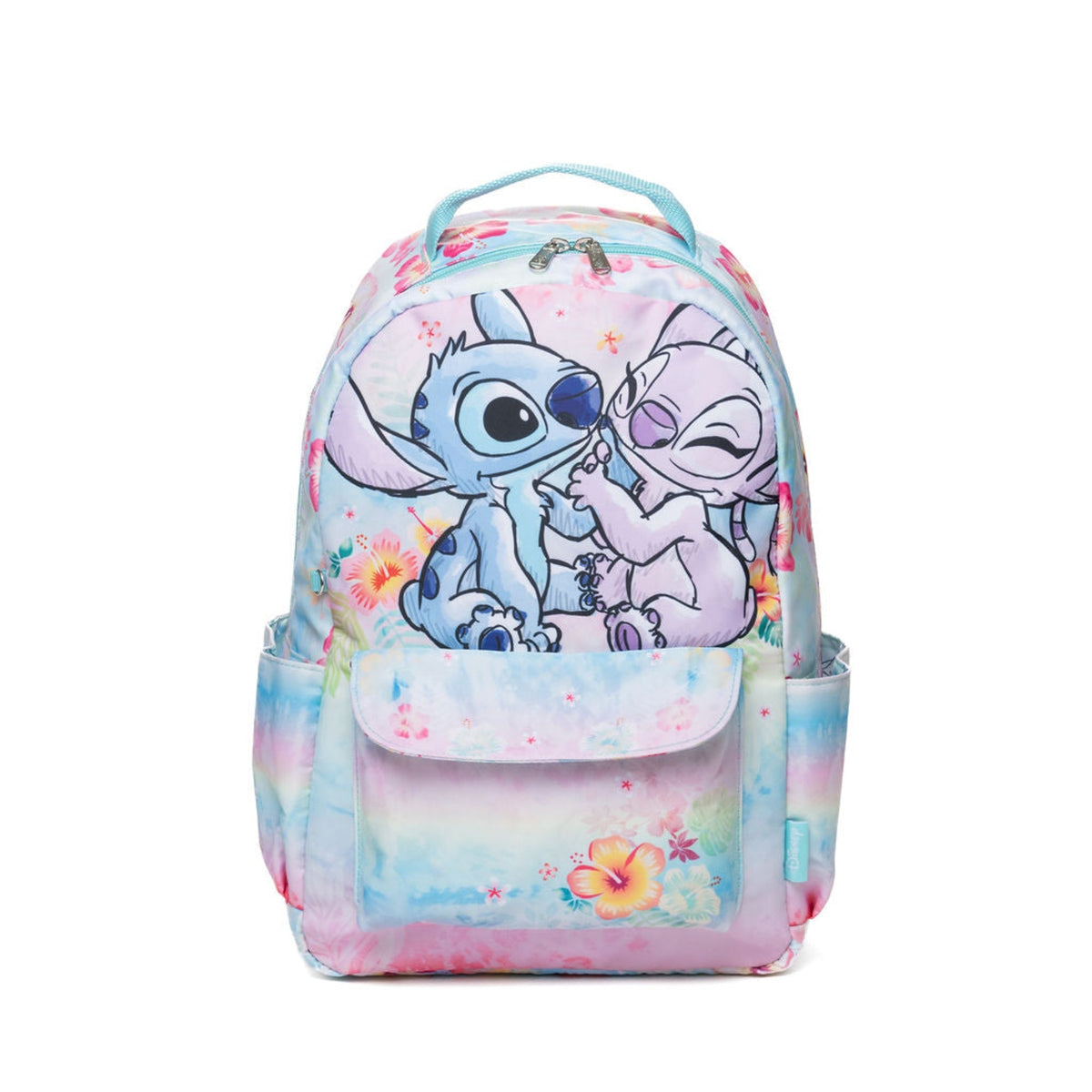 Disney Stitch And Angel Junior 15.5" All Over Print Backpack