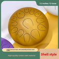 12-inch 13-tone Steel Tongue Drum, Shell Style
