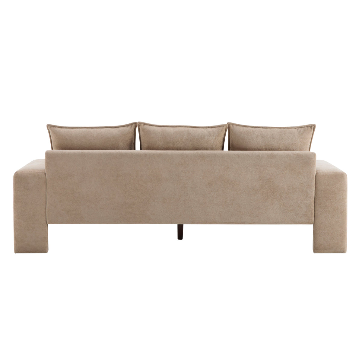 Algora 84.5 in. 3 Seater Modern Upholstered Velvet Sofa