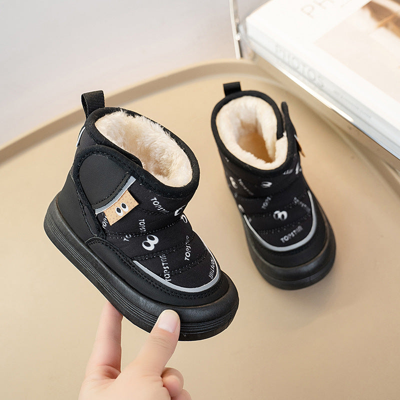 Waterproof Non-slip Warm Cotton Boots For Kids