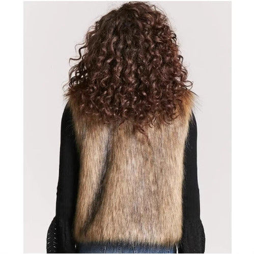 Fashionable New Fox-fur Long Vest