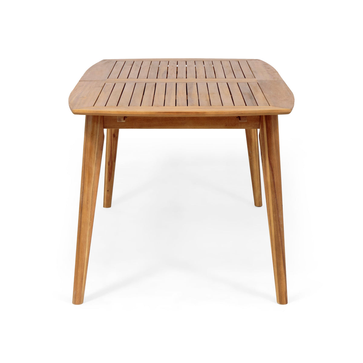 7 Piece Expandable Outdoor Dining Set with Acacia Wood Table